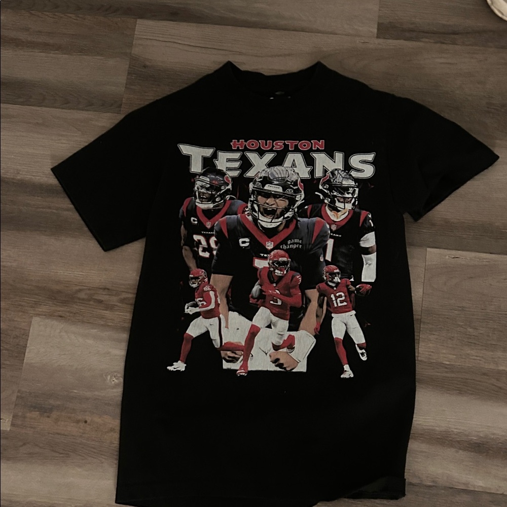 Houston Texans Black Graphic Tee